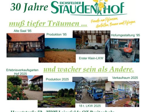 30 Jahre Eichsfelder Staudenhof